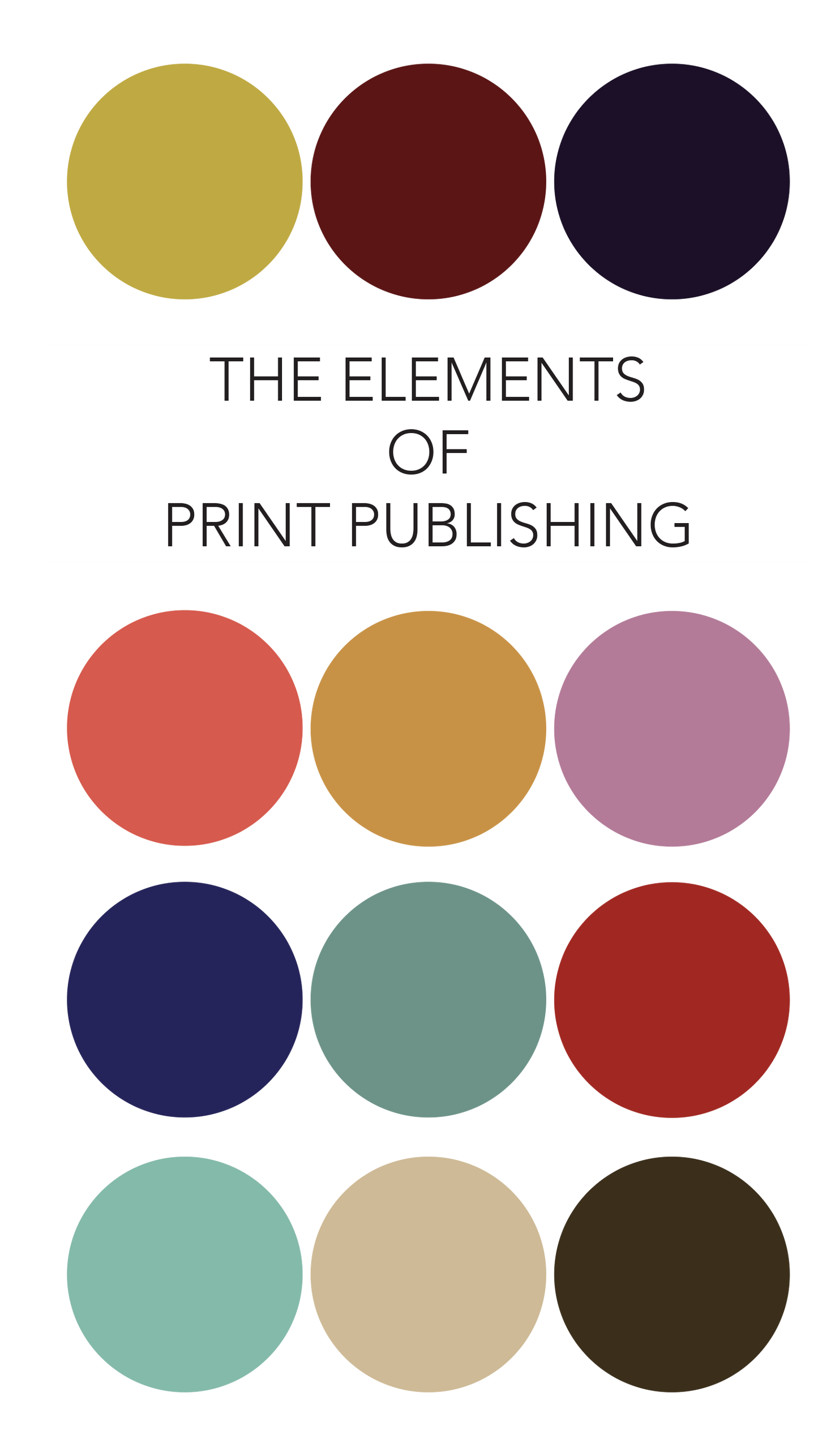 The Elements of Print Publishing