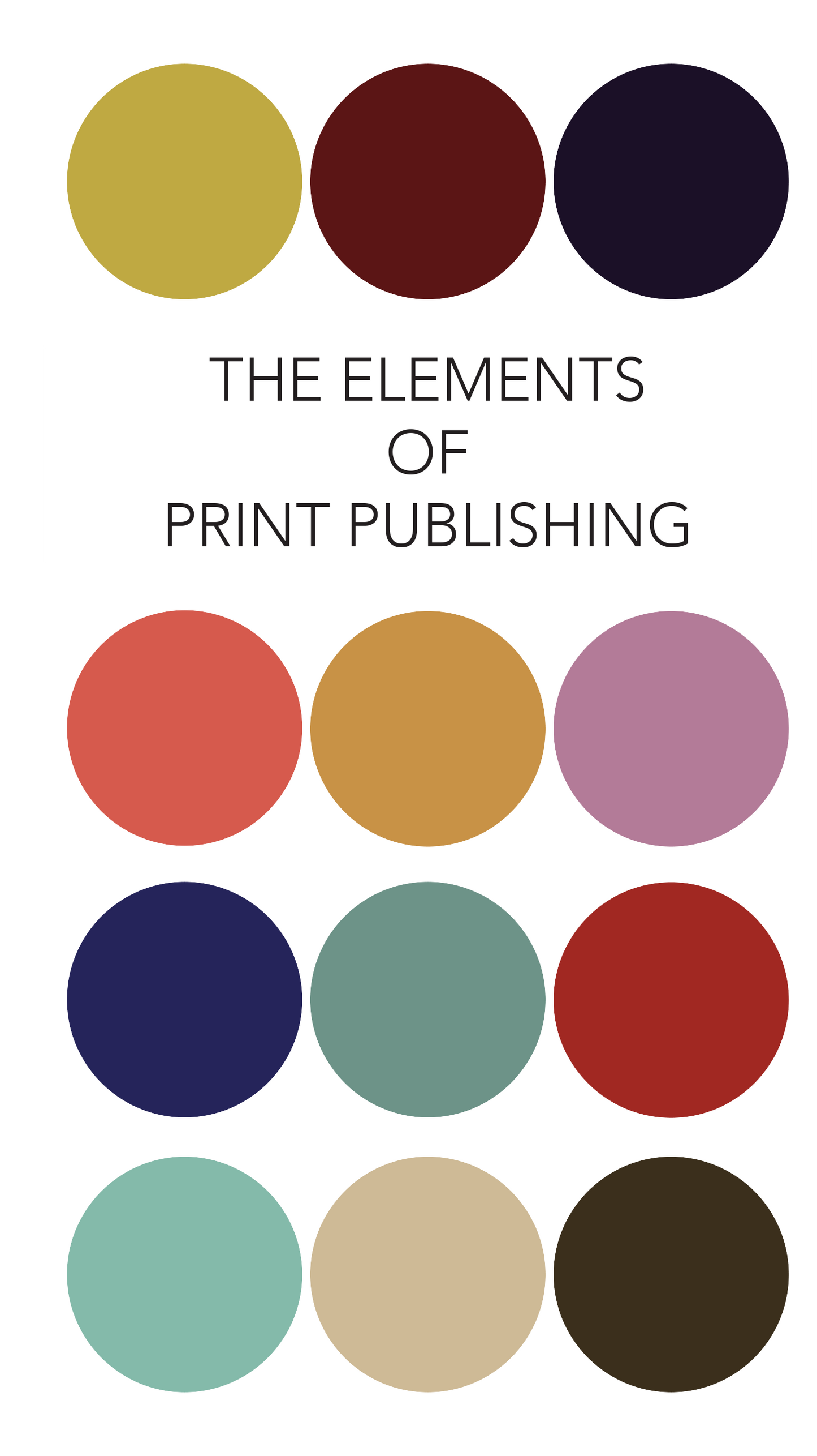 The Elements of Print Publishing