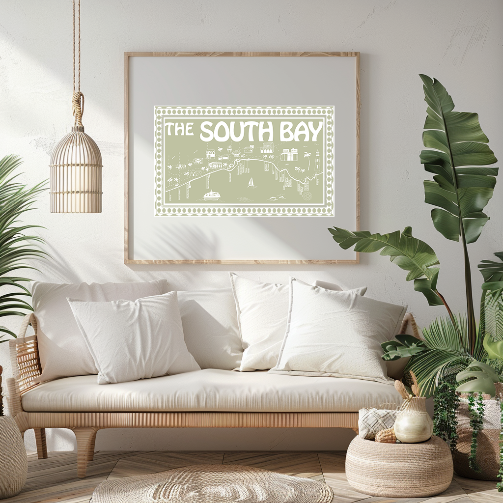 South Bay Surf Map Pre-order